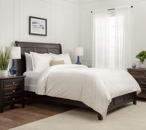 Leopard Print Rayon Duvet Cover Set