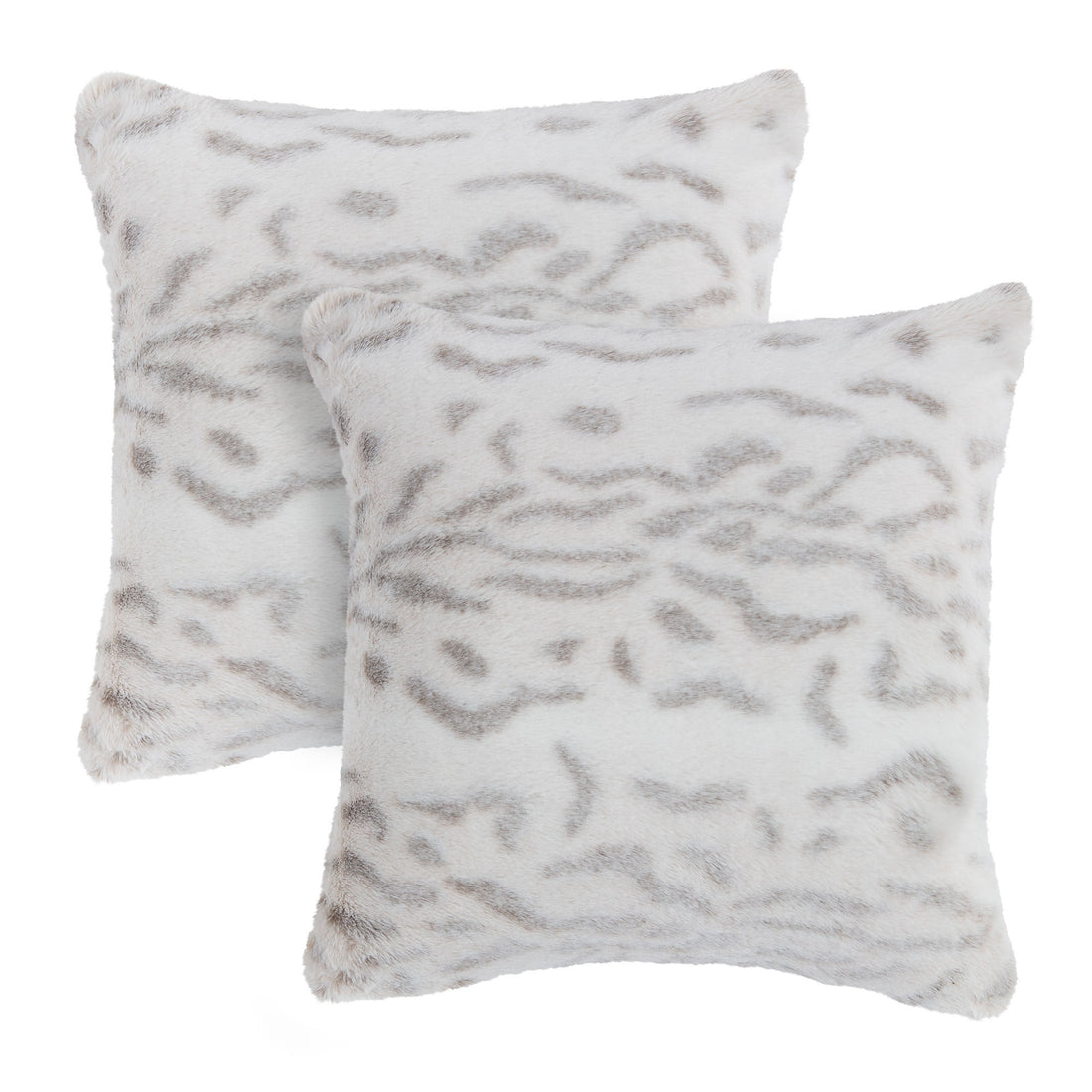 Snow Leopard Throw Pillow Covers