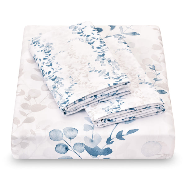 Abstract Floral Duvet Cover Set