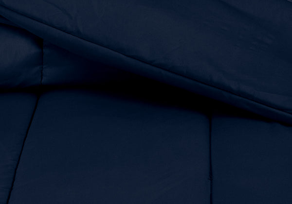 Solid Navy Comforter Set