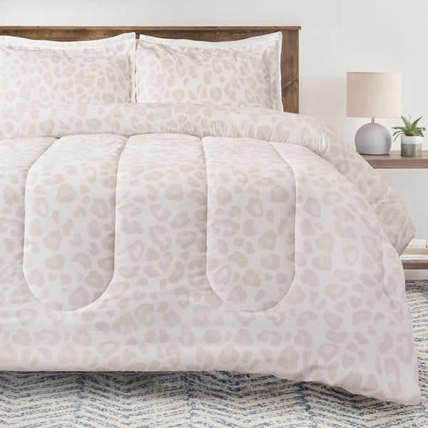 Leopard Print Comforter Set