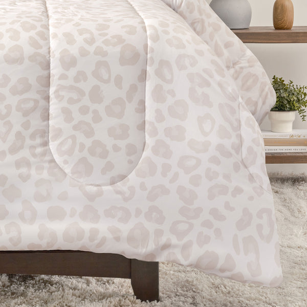 Leopard Print Comforter Set