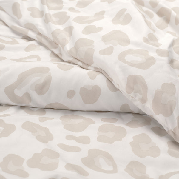 Leopard Print Comforter Set