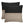 Half Black Solid Geometric Woven Outdoor Throw Pillow Covers