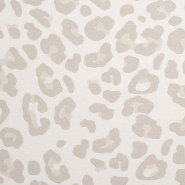 Elegant Cotton 100% Organic Cotton Beige Leopard Print Sheet Set