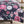 Reversible Black Pink Floral Print Comforter Set