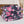Reversible Black Pink Floral Print Comforter Set