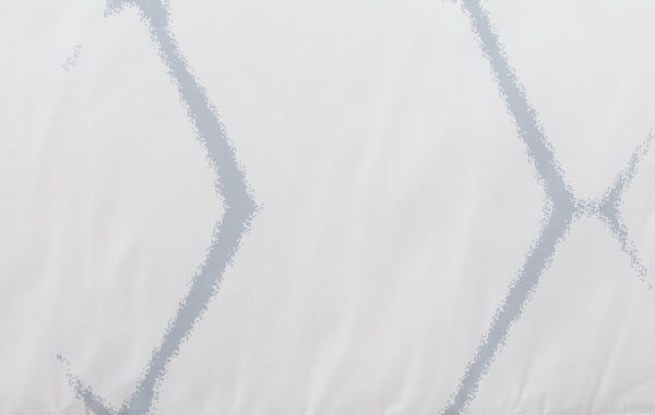 Geometric Lines Print Comforter Set