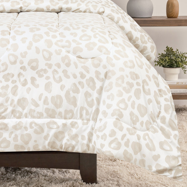 Leopard Print Comforter Set