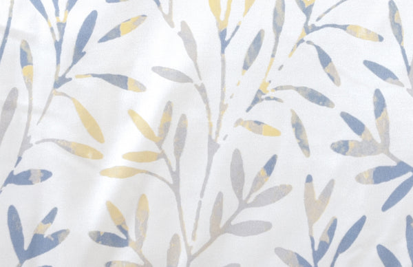 Watercolor Leaf Botanical Comforter Set