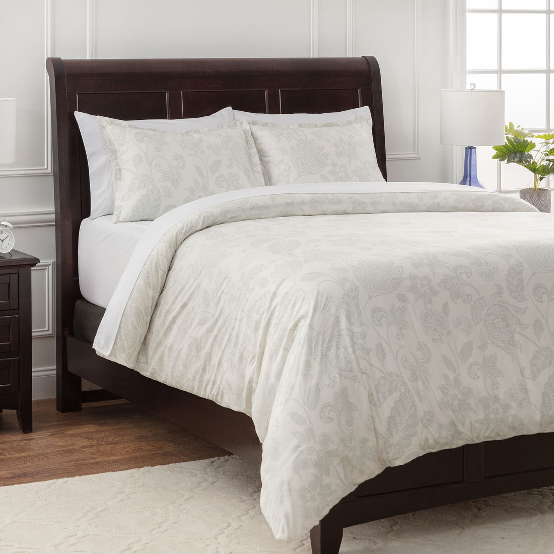 Paisley Sage Duvet Cover Set