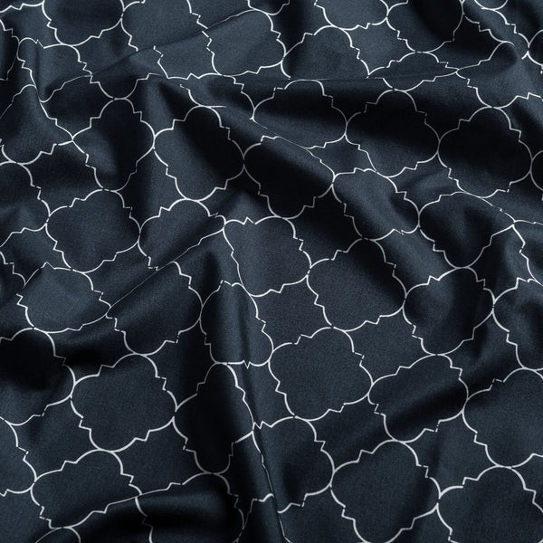 Color: Quatrefoil Blue