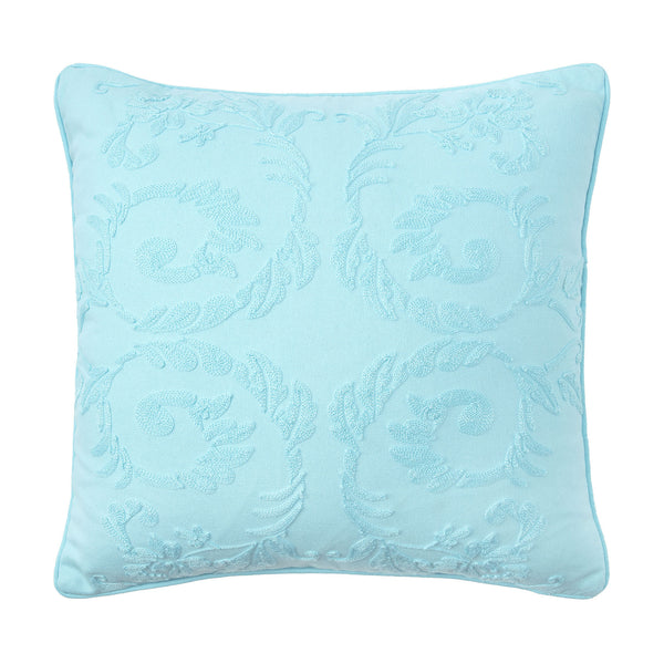 Petunia Embroidered Throw Pillow Covers