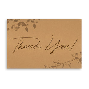 Card: Thank You Card  (1 pc)