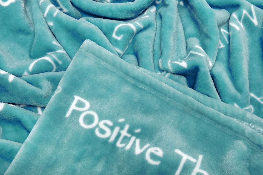 Positive Words Gift Throw Blanket